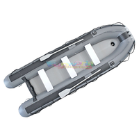 Bateau de pêche gonflable 4 personnes à plancher à lattes en PVC, bateau pneumatique Torrent Packraft, yacht, bateau gonflable rigide avec moteur – Vente chaude
