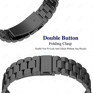 20mm 22mm 26mm Quick Fit Métal Correa En Acier Inoxydable Trois Liens De Montre De Remplacement de Courroie De Bande Pour <span class=keywords><strong>Garmin</strong></span> <span class=keywords><strong>Fenix</strong></span> 7s 6 7 6s 5s <span class=keywords><strong>Pro</strong></span> - Product Image 5