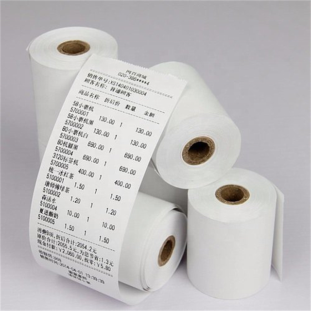 Manufacturer Waybill Printer Thermal Paper Reel Cash Register Paper Rolls Thermal Till Rolls 80x80 Thermal Roll Paper