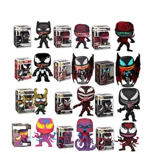 Offre Spéciale Funkos Pop Corrupted Venom Spider-Man Vinyl Crafts Gift Action Figures kids Toys supplier