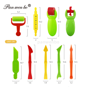 Bộ đồ dùng nghệ thuật cho trẻ em tự làm 26 món dụng cụ làm đất sét màu thân thiện với môi trường - Product Image 4