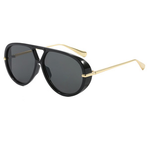 Pilot <b>Sunglasses</b> Men Full Rim <b>Gradient</b> Lenses UV400 Casual Style 2025 - Product Image 4