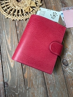 Carnet en cuir véritable tanné végétal personnalisé A5 A6 A7, porte-monnaie avec poches, organiseur, cadeau