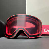 Yijia optique lentille magnétique interchangeable double couche anti-buée lunettes de ski skateboard snowboard lunettes