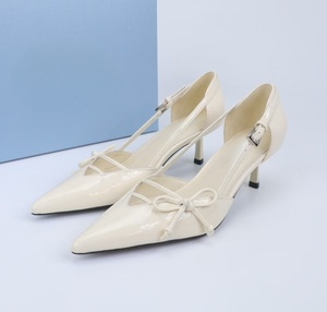 Sandalias de Mujer con Tacón Alto y Tiras Laterales con Lazo, Cierre Metálico y Amarre Trasero, Estilo Primavera/Verano 2026 - Product Image 4