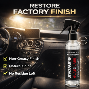 All Purpose Car Interior <b>Cleaner</b> 120ml Leather Dashboard <b>Plastic</b> Upholstery Cleaning Spray Streak-Free Residue-Free - Product Image 6