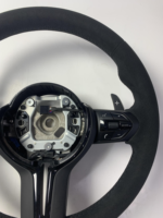 Volant sport en cuir Performance à 3/4 rayons pour M2 M3 M4 M5 M6 F30 F10 F35 F22 E46 E90 E92 Série F Intérieur Racing