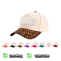 Gorra de Béisbol Personalizada con Bordado, Visera Curva, Estilo A-Frame, Dos Tonos