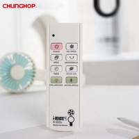 Control Remoto Universal de Código Fijo I-REMOTE R-500u de Plástico para Ventilador de Piso, Ventilador de Techo y Más