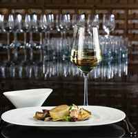 Verres à vin en verre de haute qualité, très vendus, pour les banquets de mariage, les gobelets pour les restaurants haut de gamme, les banquets et les fêtes