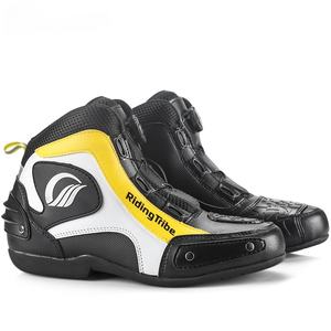 Bottes de motocross professionnelles de haute qualité mi-mollet Anti-chute Chaussures de course de moto en descente <span class=keywords><strong>pour</strong></span> hommes Fitness Marche - Product Image 3
