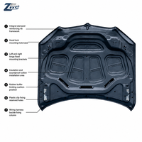 Capó de Motor Remanufacturado para BMW Serie X5 G05, OEM 41007492375, Ensamblaje de Capó, Reemplazo de Capó, Piezas de Carrocería