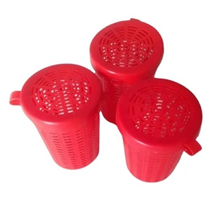 Vente en gros d'accessoires de sac à appâts de haute qualité <span class=keywords><strong>Panier</strong></span> d'alimentation Piège à appâts lesté Cage Mangeoire Leurres de pêche aux écrevisses - Product Image 3