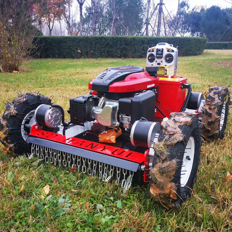 New Remote Lawn Mower With Lawn Mower Parts