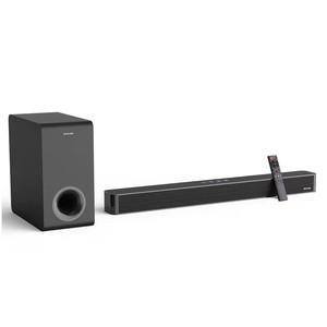Vofull 2,1 Home Audio bar con cable Subwoofer 120W de alta potencia DSP <span class=keywords><strong>RCA</strong></span> USB Tipo de producto Altavoz - Product Image 4
