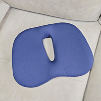 Nouveau design coussin de siège de bureau ergonomique mousse à mémoire de forme confortable coccyx soutien voiture dossier creux énorme remise pour l'extérieur
