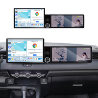 ZWNAV Pantalla de 13.1"+12.3" para Honda XR-V 2023-2026, Unidad Principal Android 15 con Carplay, DSP, GPS, Radio Multimedia para Auto, Estéreo OEM