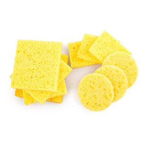 Work Record Soldering Iron Cleaning Sponge 50mm High Expansion For Electronic Repair - Product Image 3