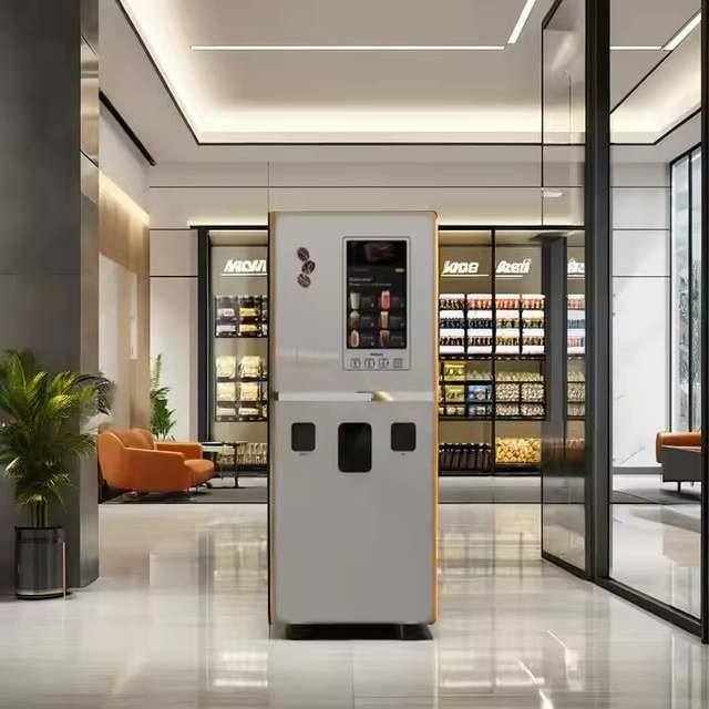 Fully Automatic Bean Coffee Vending Machine