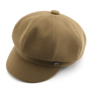 Gorra de moda de otoño e invierno con diseño de colores sólidos personalizados al por mayor, Boina de estilo francés, sombrero para mujer, venta al por mayor de 2017 - Product Image 3