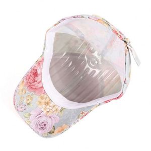 Casquette de baseball unisexe à 6 panneaux, style sportif et formel, imprimé tropical, protection solaire, en coton avec boucle métallique, pour le quotidien - Product Image 6