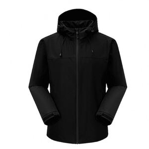 Veste coupe-vent personnalisée imprimée pour homme en polyester, respirante, pour l'hiver, la pêche, le cyclisme et les activités de plein air - Product Image 2