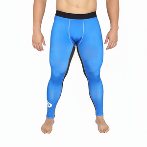 New Arrival Men's <b>Seamless</b> Compression <b>Leggings</b> Wholesale Sport/Mma/Bjj Grappling Spats Workout/Running/Fitness Suitable - Product Image 2