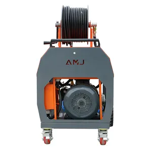 AMJET Limited 26lpm 2900psi With Shock Absorption GASOLINE HIGH PRESSURE WASHER Sewer Jet Sewer Cleaner Machine Sewer Clean