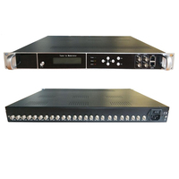 Modulateur numérique CATV 8 12 16 20 24 FTA IDR DVB-S2 DVB-C DVB-T ATSC ISDBT tuner au modulateur RF DVB T2
