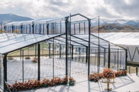 Tente d'atrium extérieure de luxe de haute qualité, tente pour événements de mariage, tente à parois en verre transparent, confort ultime