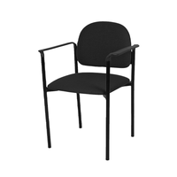 Chaise de loisirs simplifiée avec accoudoir pour les visiteurs JYX-WC-04FR