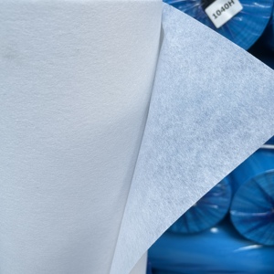 100% Polyester cứng handfeeling cắt đi thêu ổn định hóa chất ngoại quan không dệt <span class=keywords><strong>interlining</strong></span> <span class=keywords><strong>1040H</strong></span> cho thị trường Dubai - Product Image 3