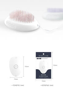 หวีและแปรงทำความสะอาดขนสัตว์เลี้ยงคุณภาพสูง ผลิตจากสแตนเลสสตีล เป็นมิตรต่อสิ่งแวดล้อม สำหรับสัตว์ขนาดเล็ก - Product Image 3