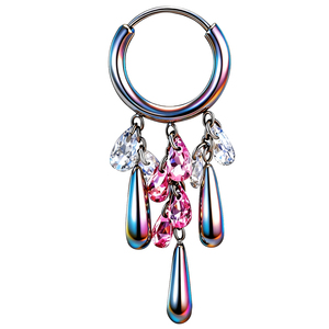 <span class=keywords><strong>Orecchini</strong></span> Labret con Filettatura Interna in Titanio ASTM F136 - Gioielli Ipoallergenici per Piercing di Cartilagine, <span class=keywords><strong>Trago</strong></span> ed Elica - Product Image 4