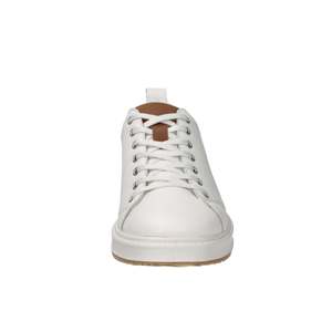 Zapatos Imac Uomo Blancos con Tacón de 3 cm, Tallas 40, 41, 42, 43, 44, 45, 46, con Cordones y Plataforma para Aumentar la Estatura - Product Image 3