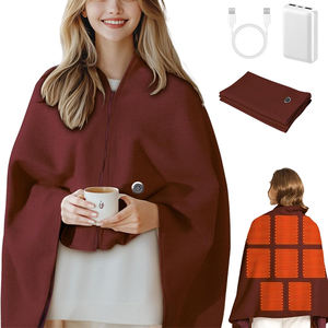 3 níveis aquecimento xale cobertor aquecido usb zíper macio portátil xale cobertor aquecido elétrico - Product Image 1