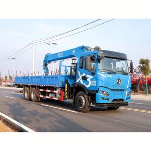 Dongfeng 6*4 Heavy Duty Truck Mounted Crane with 12 Ton Straight Boom Crane, Strong <b>Power</b> Fast Start for Construction Hoisting - Product Image 6