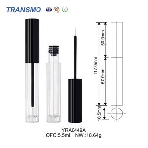 Envase de Pegamento para Delineador de Ojos, Tapa de Aluminio, Botella de Suero para Pestañas, Pincel Personalizado, Botella de Delineador de Ojos de 5 ml - Product Image 4