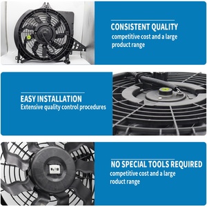 Ventilateur de refroidissement du radiateur 97737-4H000 12 volts pour Hyundai H1 Starex - Product Image 4