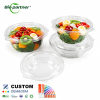 16oz 24oz Wegwerp PET Plastic Verzegelde, Beveiligde, Bestendige Deli Doos met Scharnier, Lunchbox, Meal Prep Box, Voedselverpakking