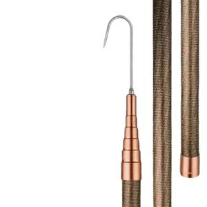 5-18m調節可能な長さの伸縮式カーボンファイバー製ディップネットポール、松ぼっくり、栗、ビンロウジ、大型物体の採取用-魔法の道具 - Product Image 5