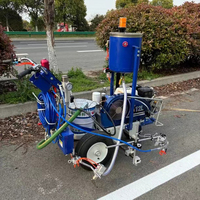 Nouvelle machine de marquage routier automatique Yanfeng à deux composants Pulvérisation en plastique froid sans air avec composants de base Pompe et moteur