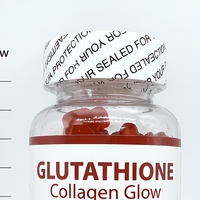 Gummies OEM au glutathion et au collagène saveur fraise – Complément sous marque privée pour l'éclat de la peau, le soutien des cheveux et des ongles