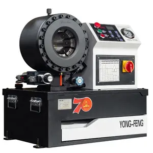 Maquinaria de fabricación de productos de goma, accesorio de crimpado hidráulico, prensa de ajuste de manguera hidráulica, YONG-FENG Y120