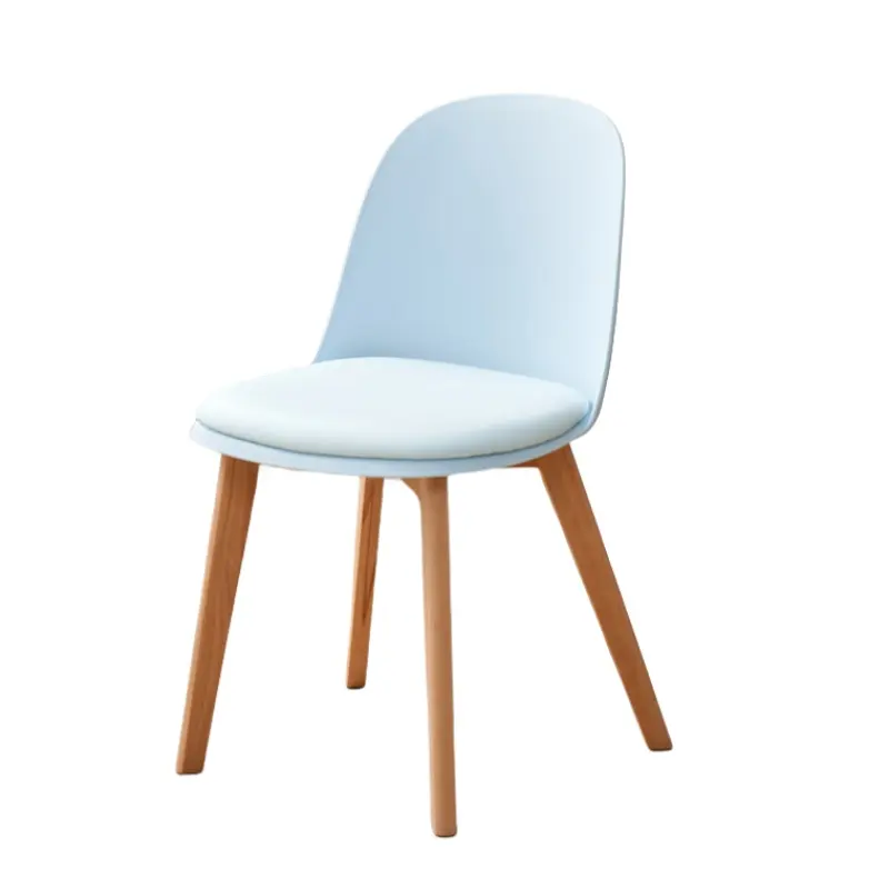 כסאות אוכל מודרניים, כיסא מקרון, כיסא גב פשוט, זמינים בצבעים שונים