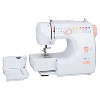 VOF FHSM-700 Nouvelle mini machine à coudre électronique à point noué avec fonctionnalités multifonctionnelles et composant moteur pour usage domestique