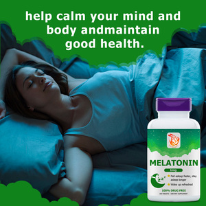 Compléments alimentaires OEM ODM avec calcium et mélatonine pour aider à calmer l'esprit et le corps et à maintenir une bonne santé – Comprimés de mélatonine - Product Image 3