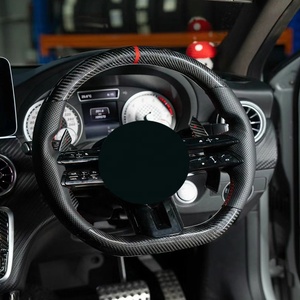 Accessoires de voiture modifiés, ensemble de couvre-volant, commande universelle du volant pour Mercedes-Benz A220 - Product Image 1