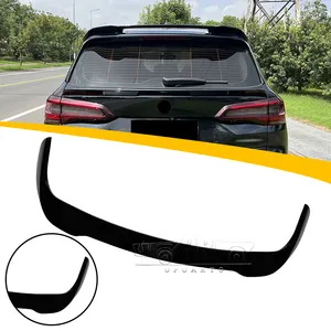 Haosheng Body Kit Manufactory Good Craft ABS Plastic Carbon Fiber Rear Roof Spoiler Wing For BMW X5 G05 2019 2020 2021 2022
