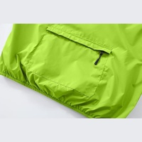 Veste coupe-vent imperméable et résistante au vent pour enfants, avec capuche, idéale pour l'extérieur, vente en gros